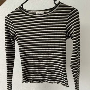Striped long Sleeve top